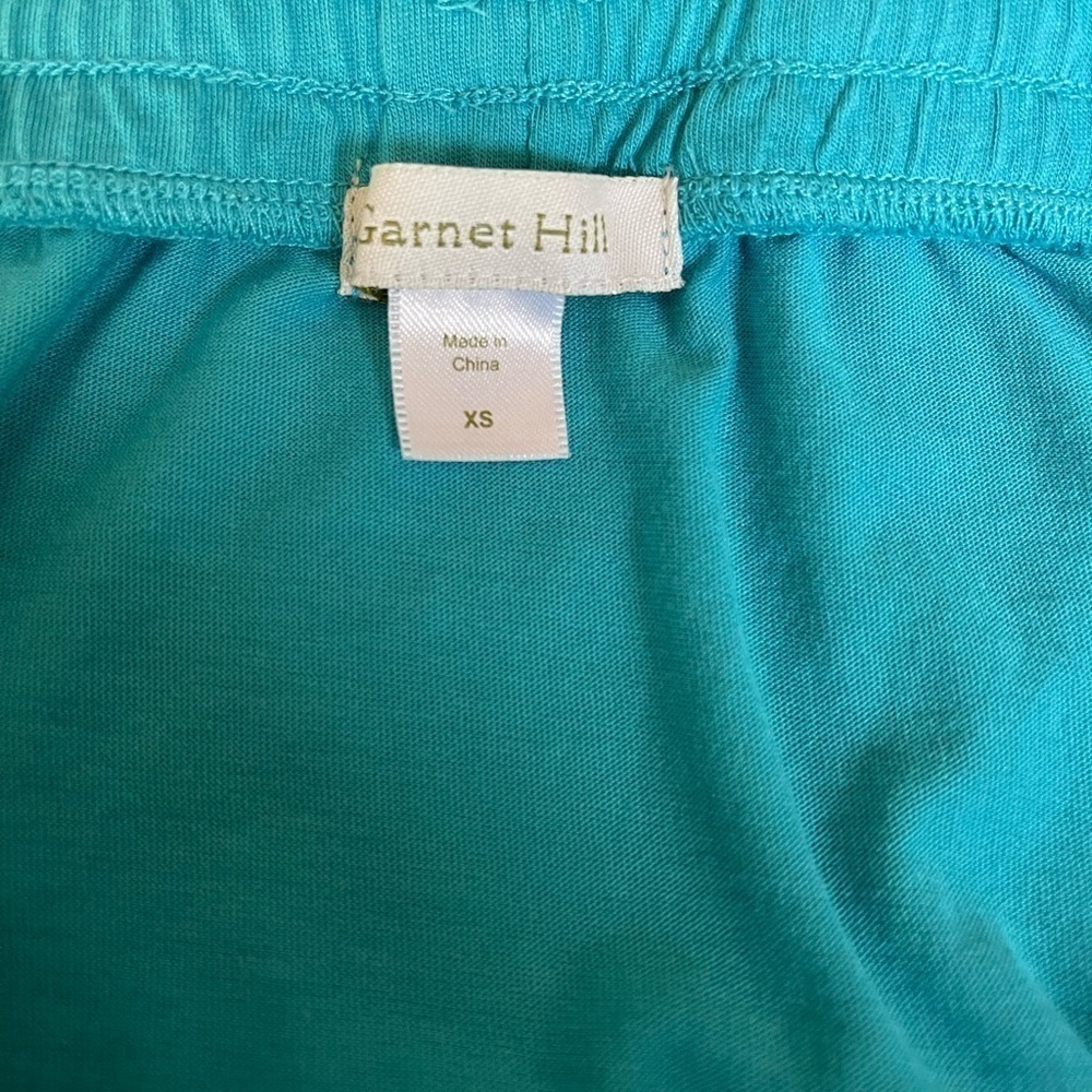 Garnet Hill Turquoise Maxi Skirt Size XS - Picture 7 of 7